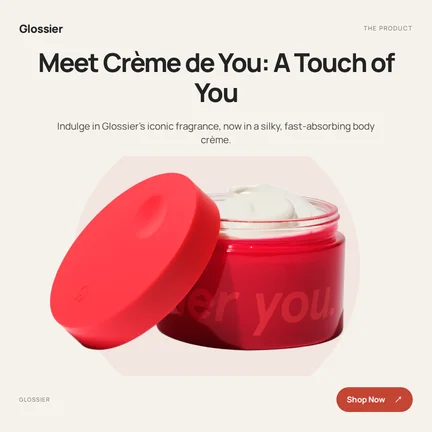 Example product advertising creative