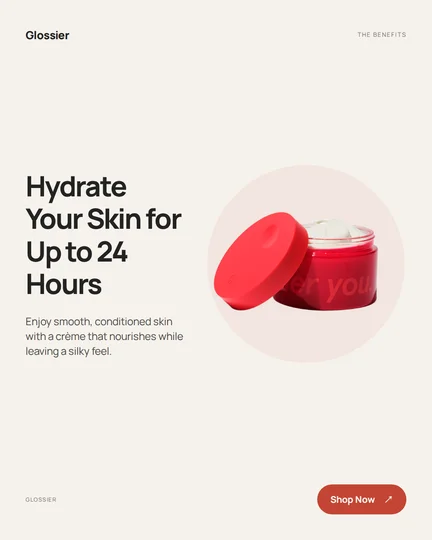 Example product benefit advertising creative